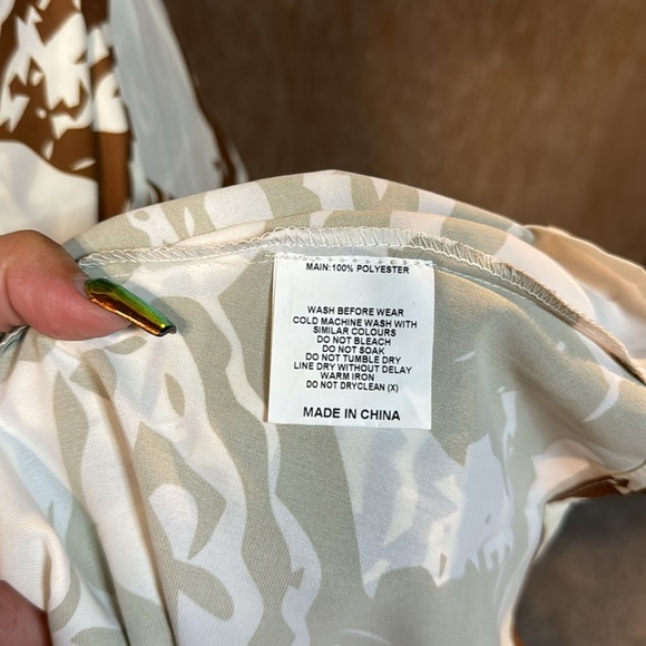 ❌❌❌. SOLD LPH ❌❌❌Lexbreezy Hawaii 🌺 Waimea Wrap Dress NWT - Picture 13 of 14